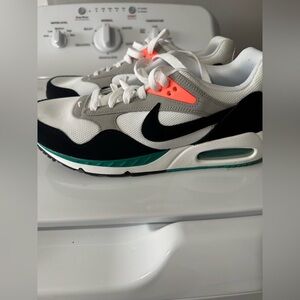 Nike Air Max White Black Neon Sneakers